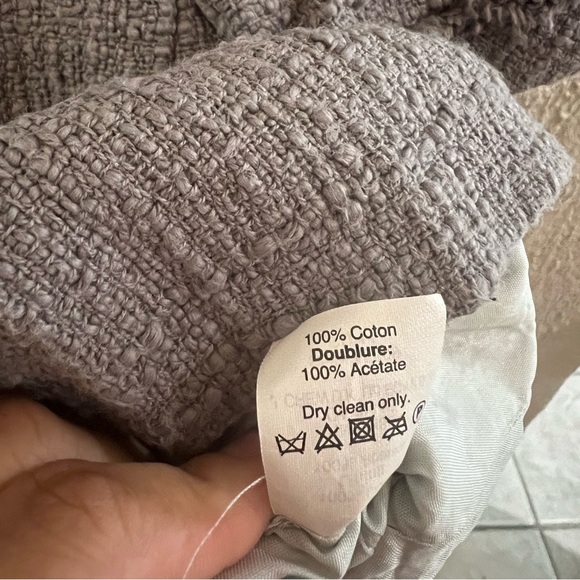 J.Crew Two Piece Suiting Cotton Boucle Tweed jacket and Pencil Skirt Suit - Picture 13 of 14